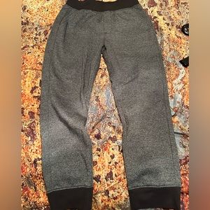 Like New! Boys Athletic Works Gray & Black Sweatpants